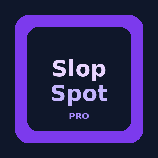 SlopSpot Pro logo