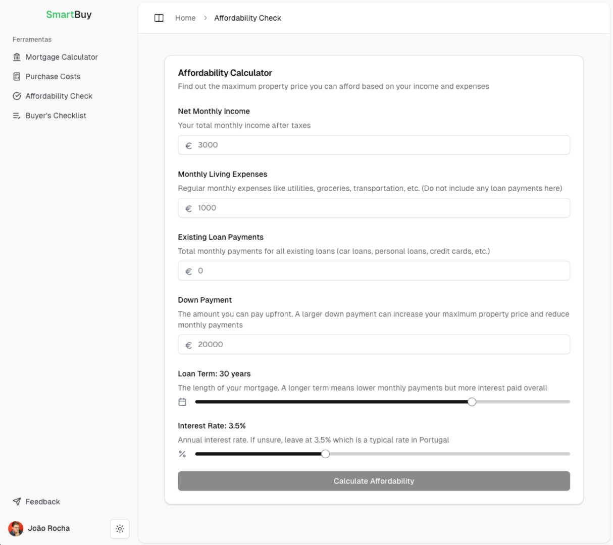 SmartBuy Screenshot