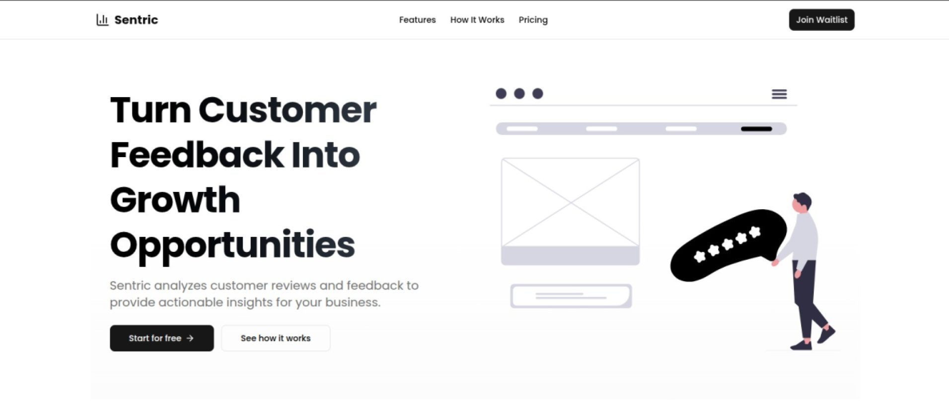 Sentric product screenshot