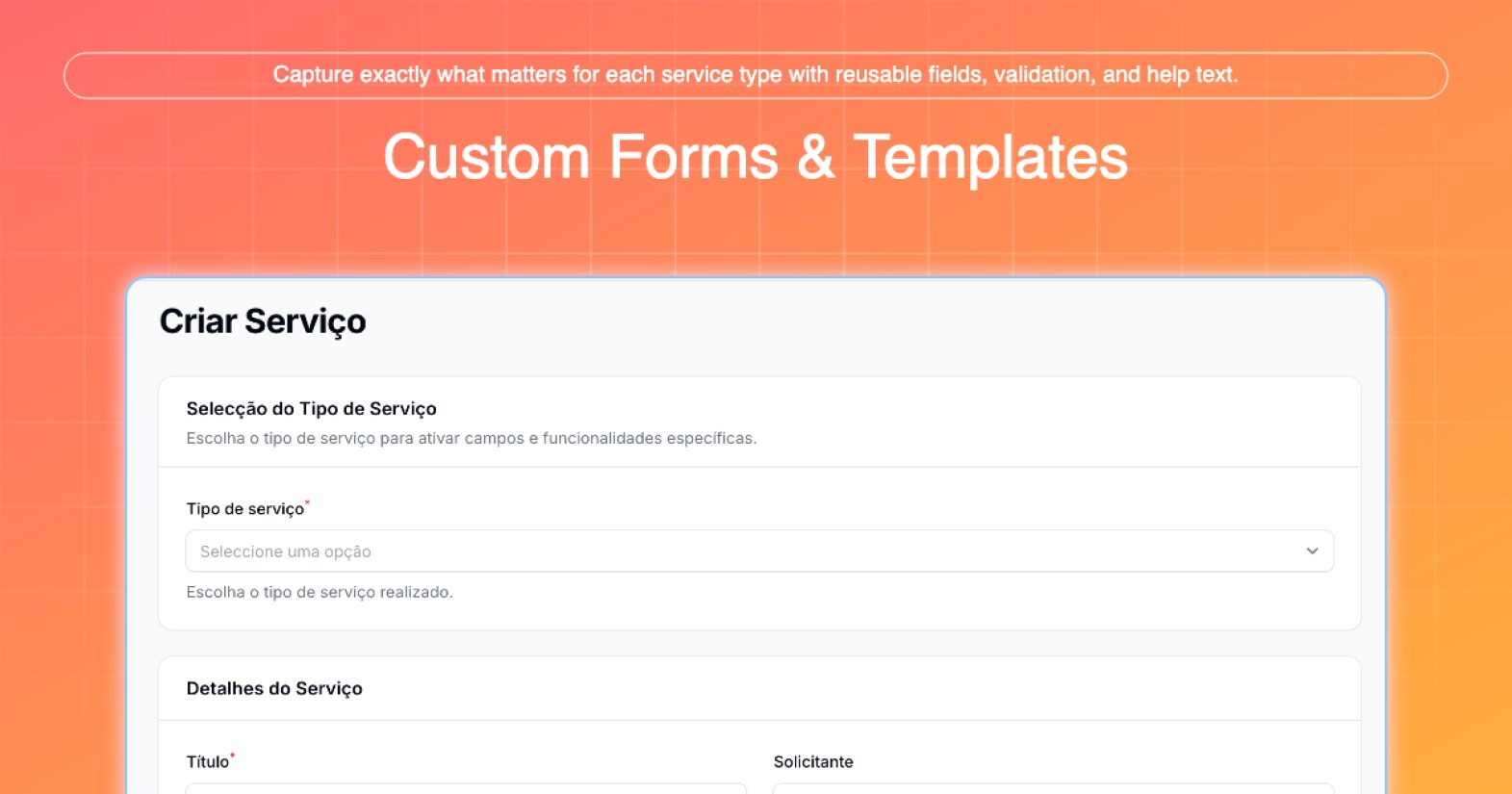 Zappservice product screenshot