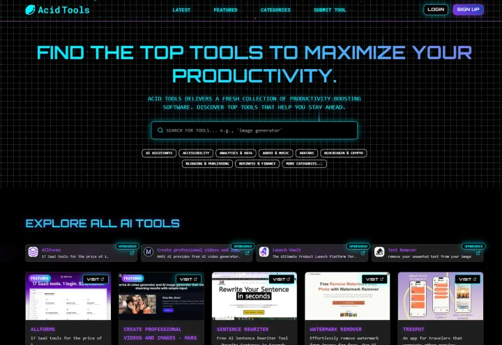 Acid Tools screenshot 1