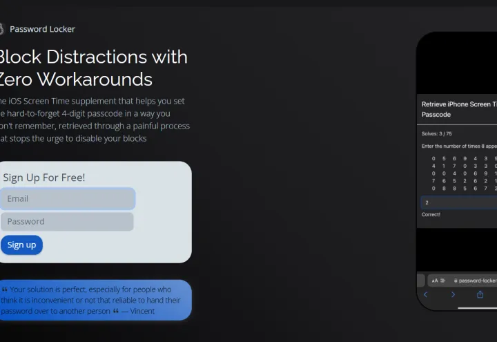 Password Locker screenshot 2