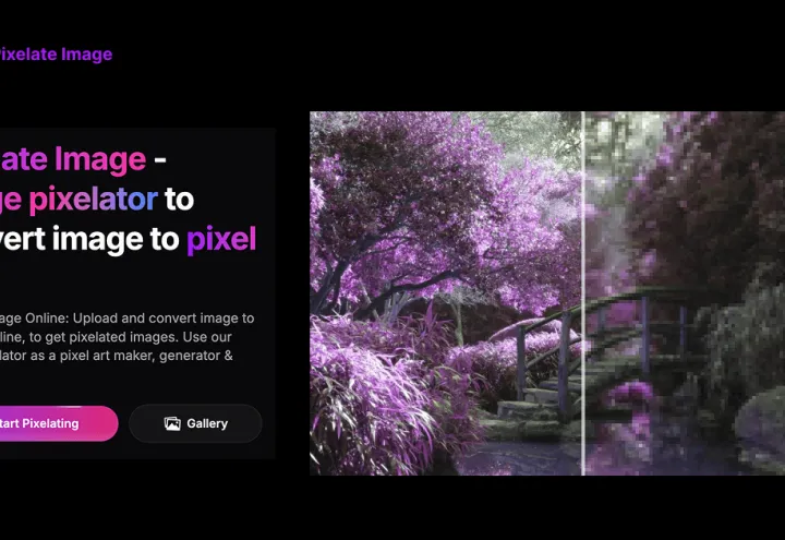 Pixelate Image screenshot 1