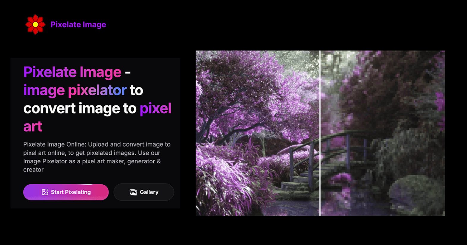 Pixelate Image product screenshot