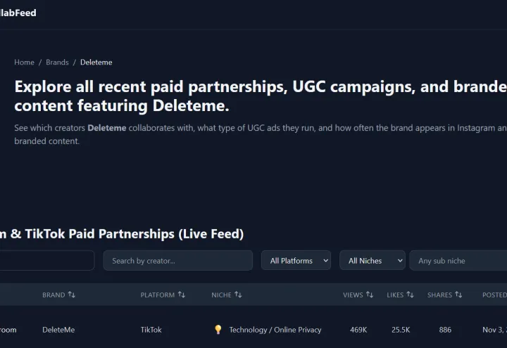 CollabFeed screenshot 1
