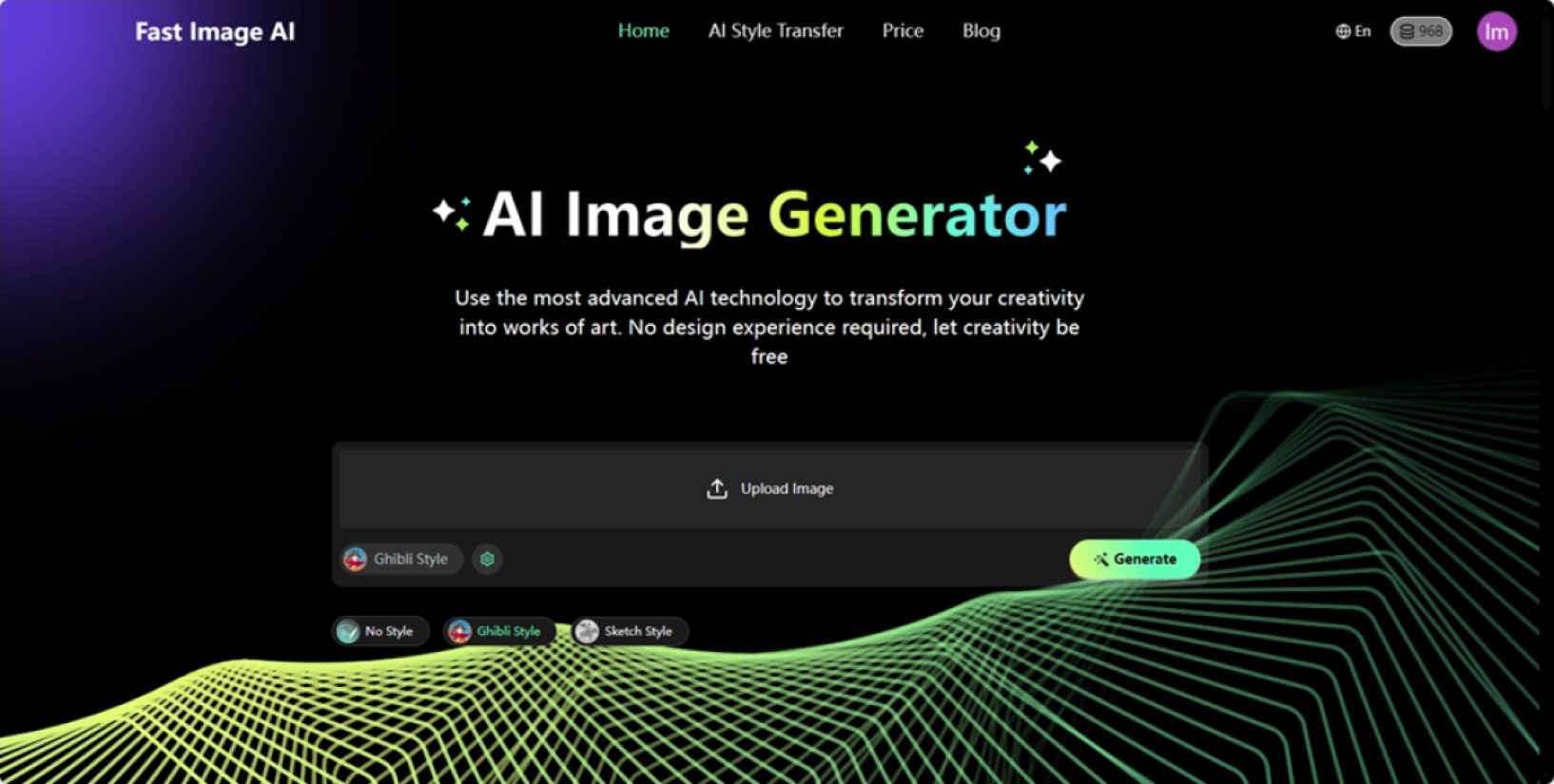 Fast Image AI product screenshot