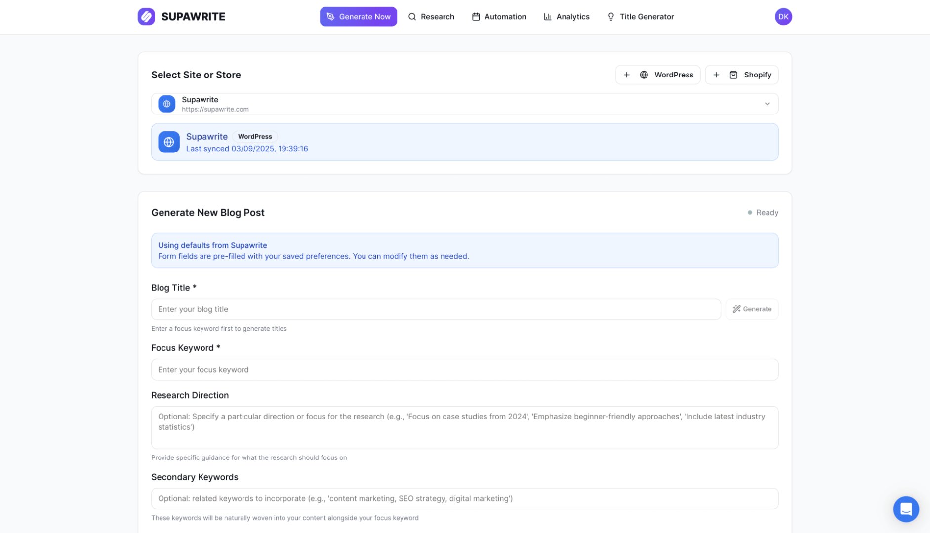 Supawrite Screenshot