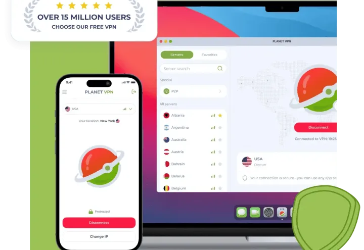 Planet VPN screenshot 1