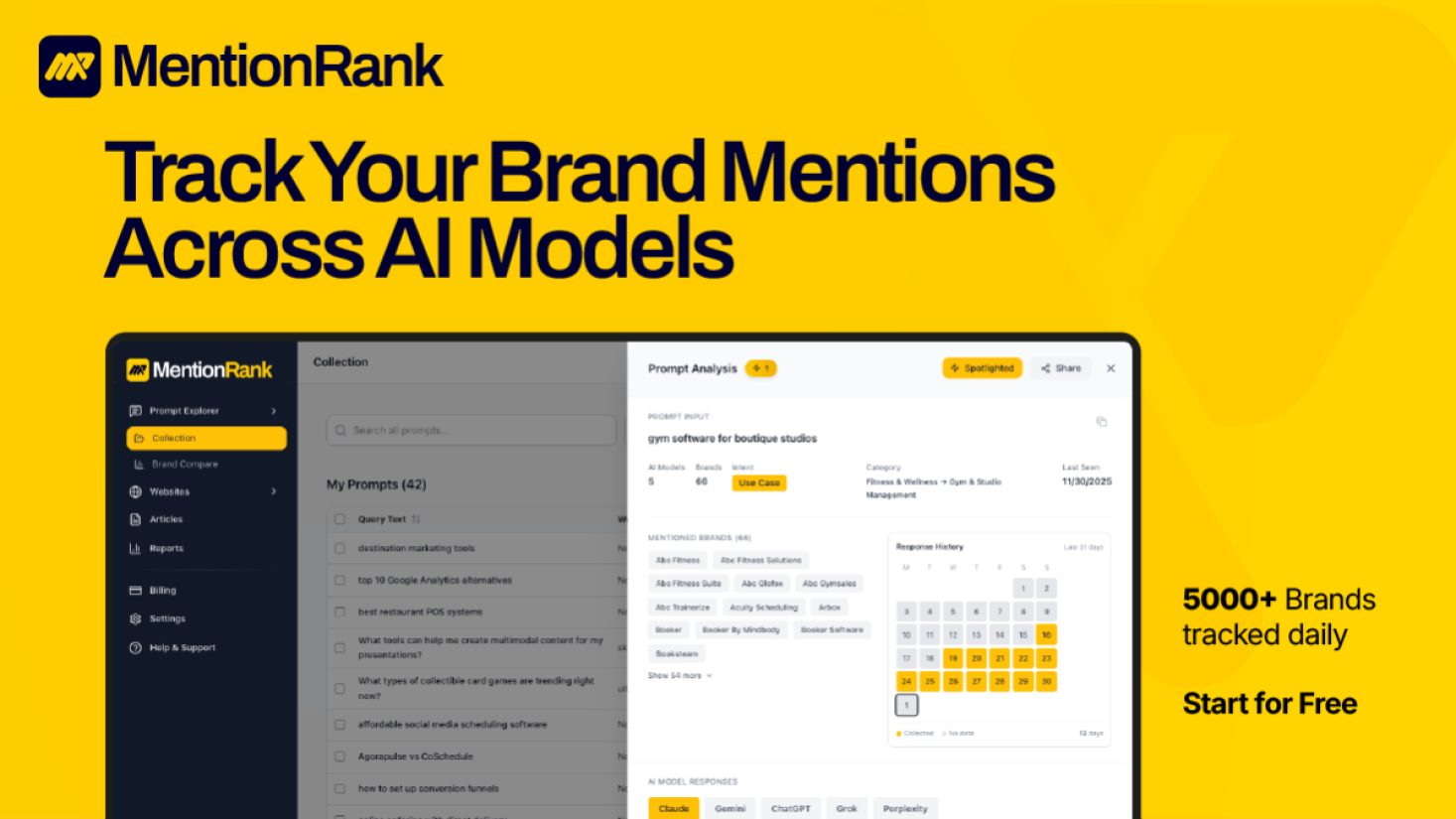 MentionRank product screenshot