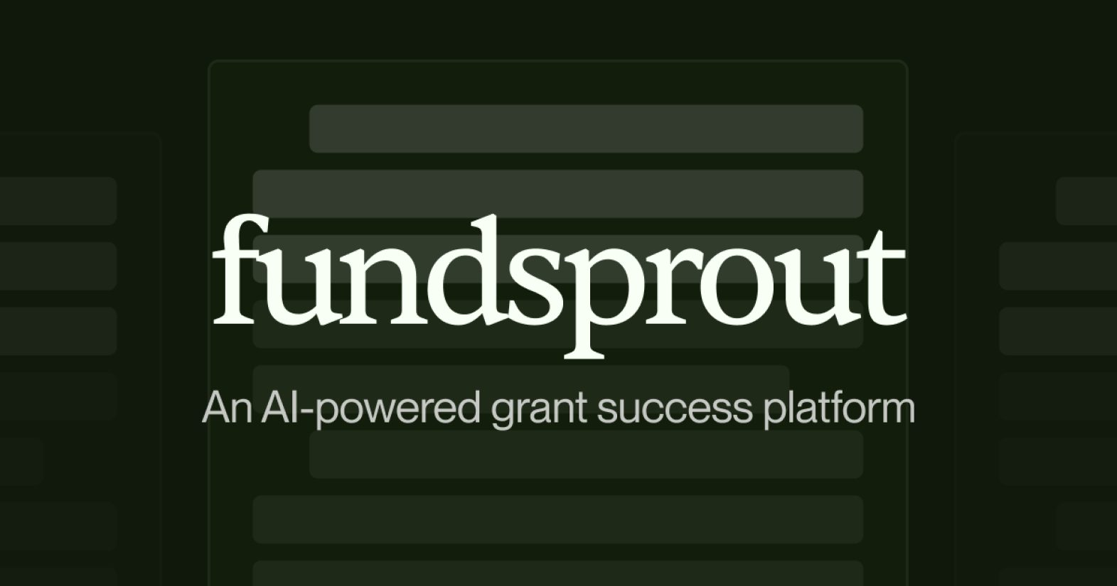 Fundsprout product screenshot