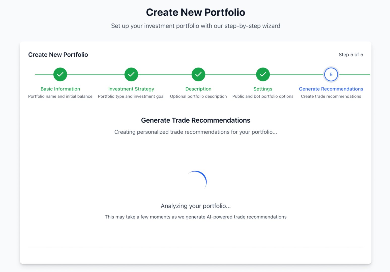 Portfolio Genius - Finance & Payments screenshot 2 showing the Master Your Investments with AI Precision