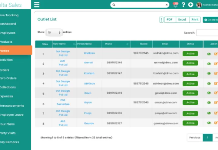 Delta Sales App screenshot 1