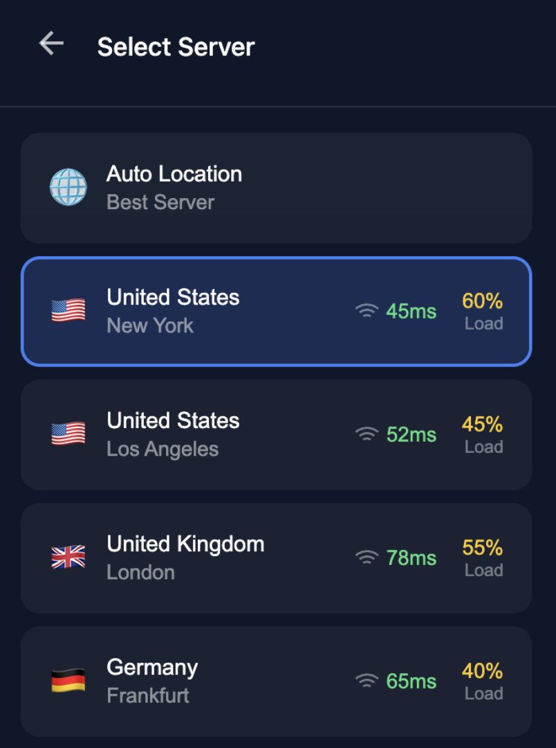 GoVPN - Productivity screenshot 2 showing the Fast and free VPN for Chrome