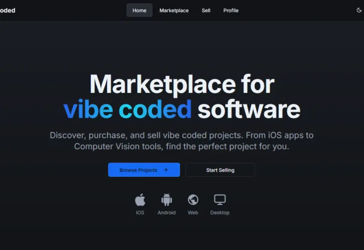 Vibe Coded screenshot 1