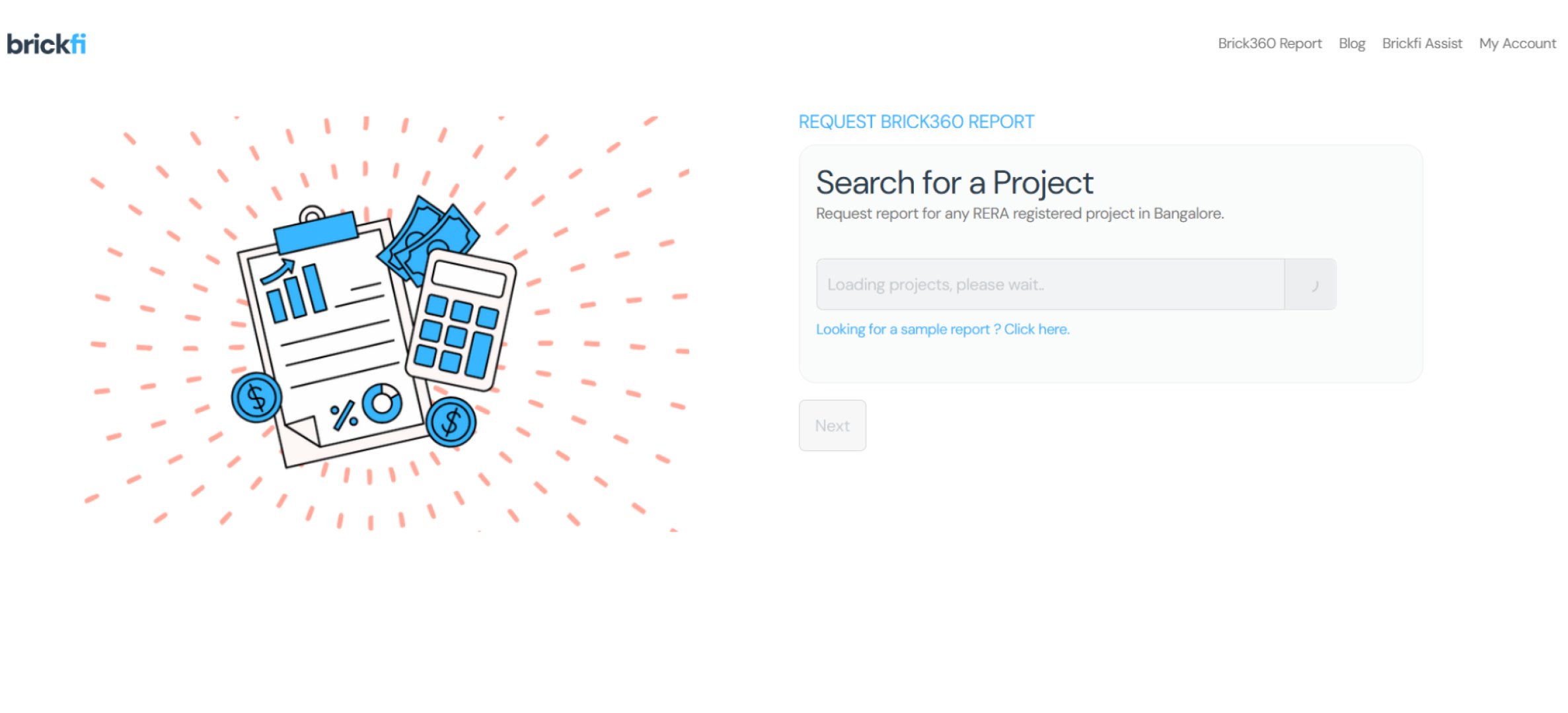 BrickFi - Real Estate screenshot 2 showing the Real Estate Ai Saas