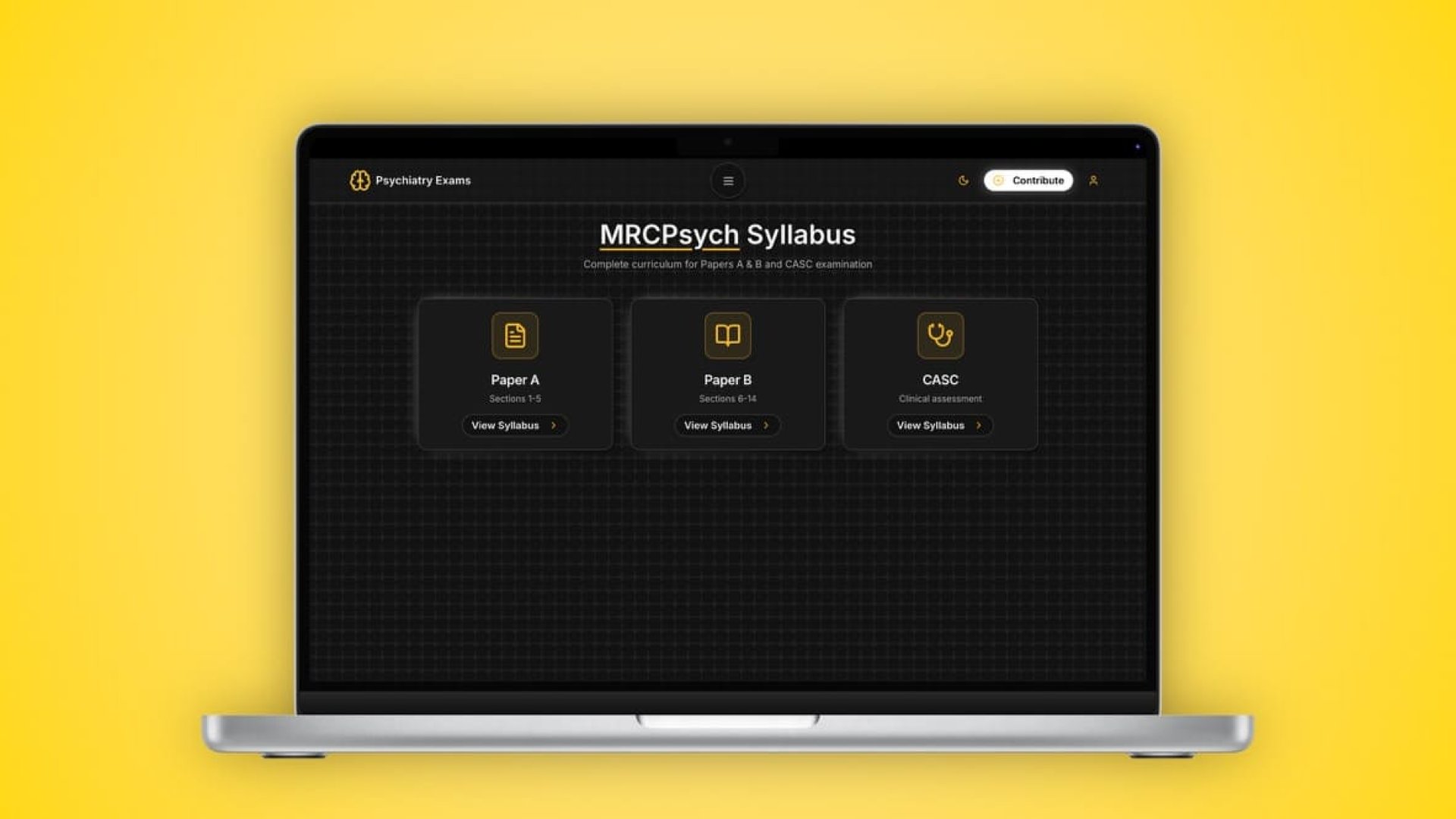 Psychiatry Exams - Health & Wellness screenshot 2 showing the Ace the MRCPsych Exams
