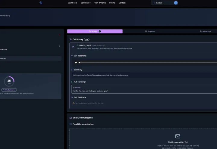 KaiCalls screenshot 2