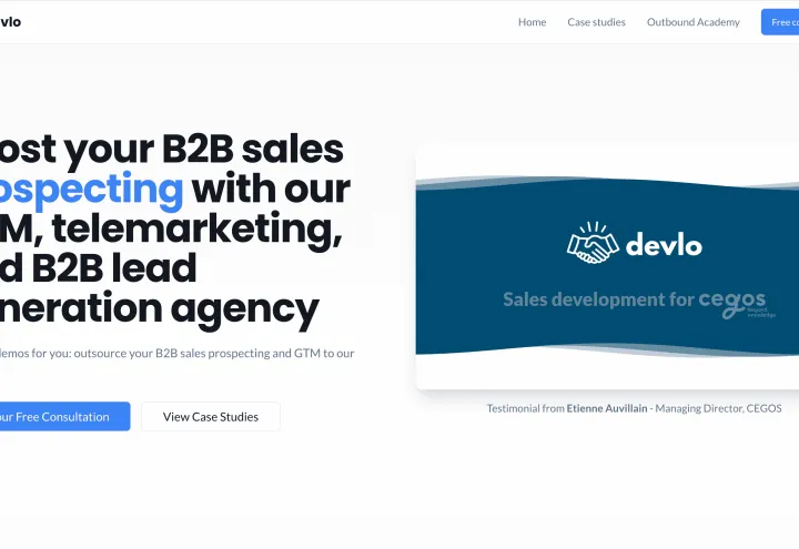 B2B Go-to-Market Partner screenshot 1