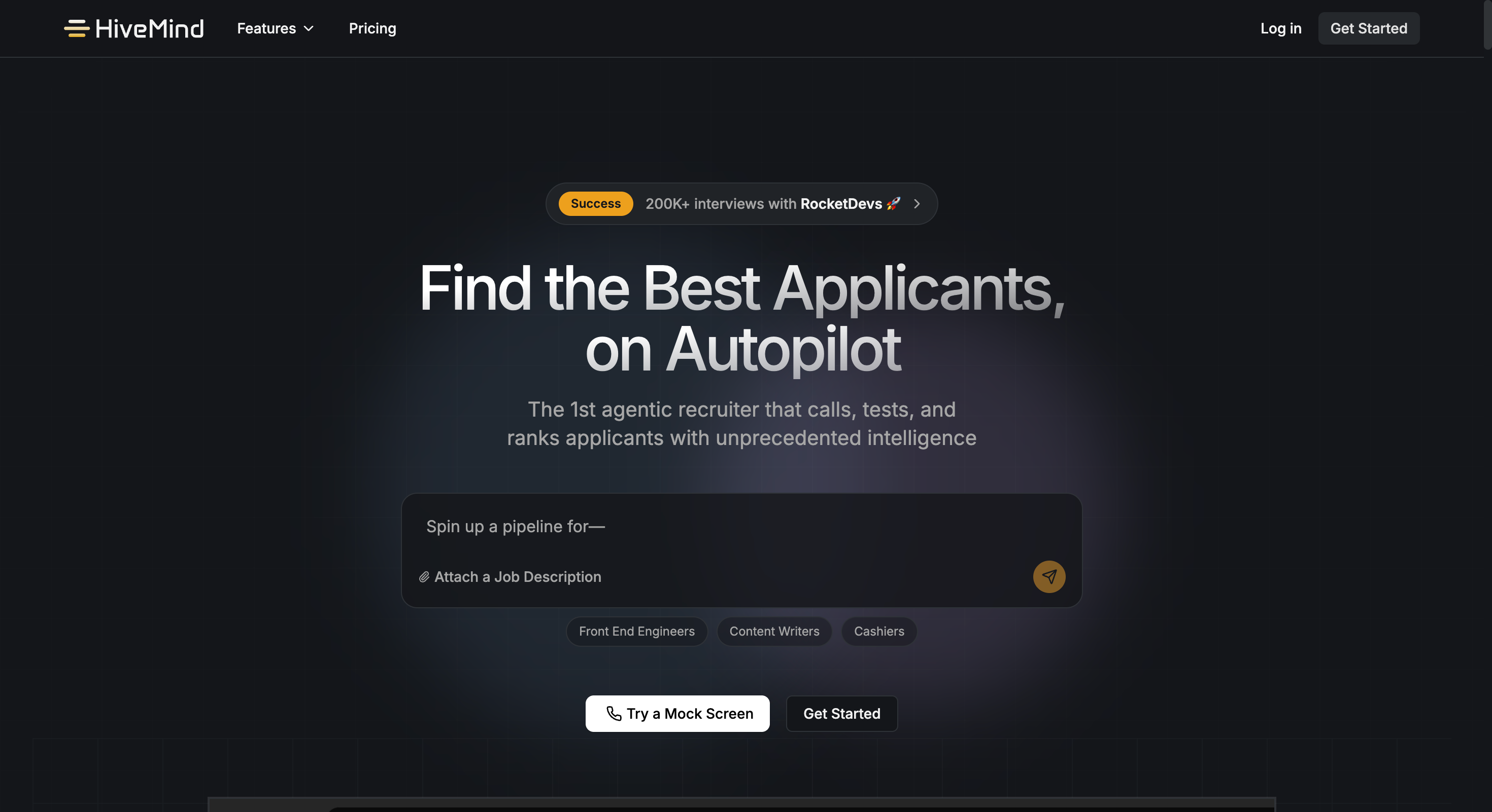 HiveMind AI screenshot