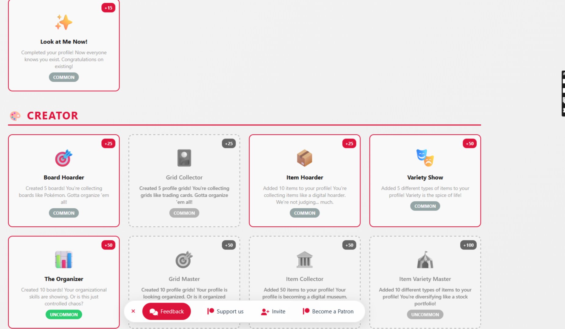 Haporium - Productivity screenshot 2 showing the Where your niche interests go to... exist.