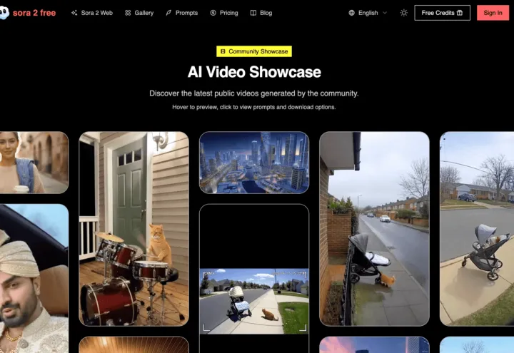sora 2 web screenshot 2