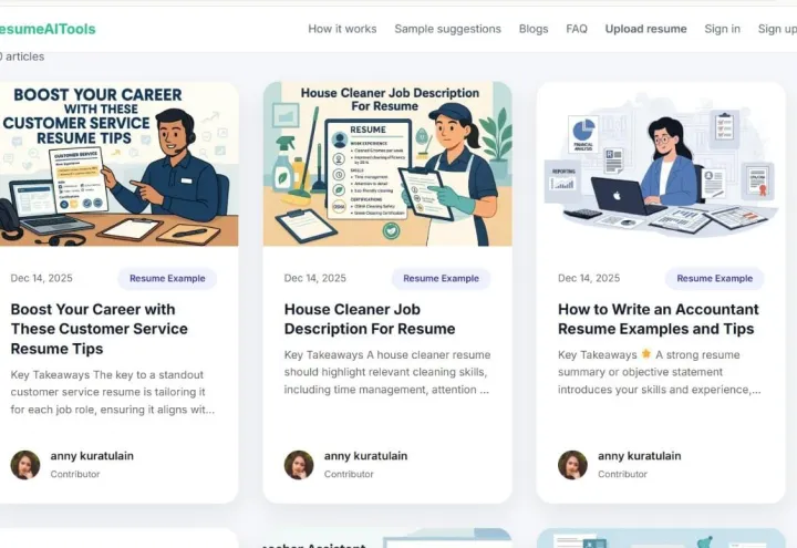 ResumeAITools screenshot 1