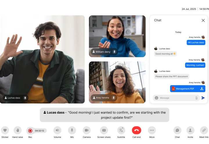 MirrorFly Video Call SDK screenshot 1