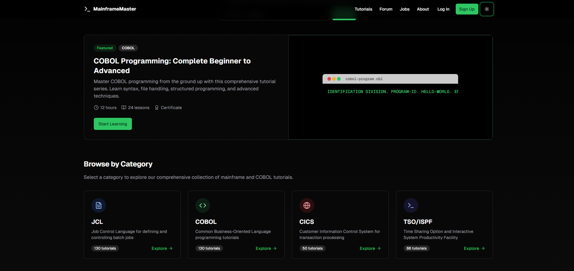 Mainframe Master screenshot