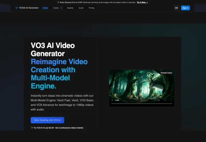 Vo3ai screenshot 1