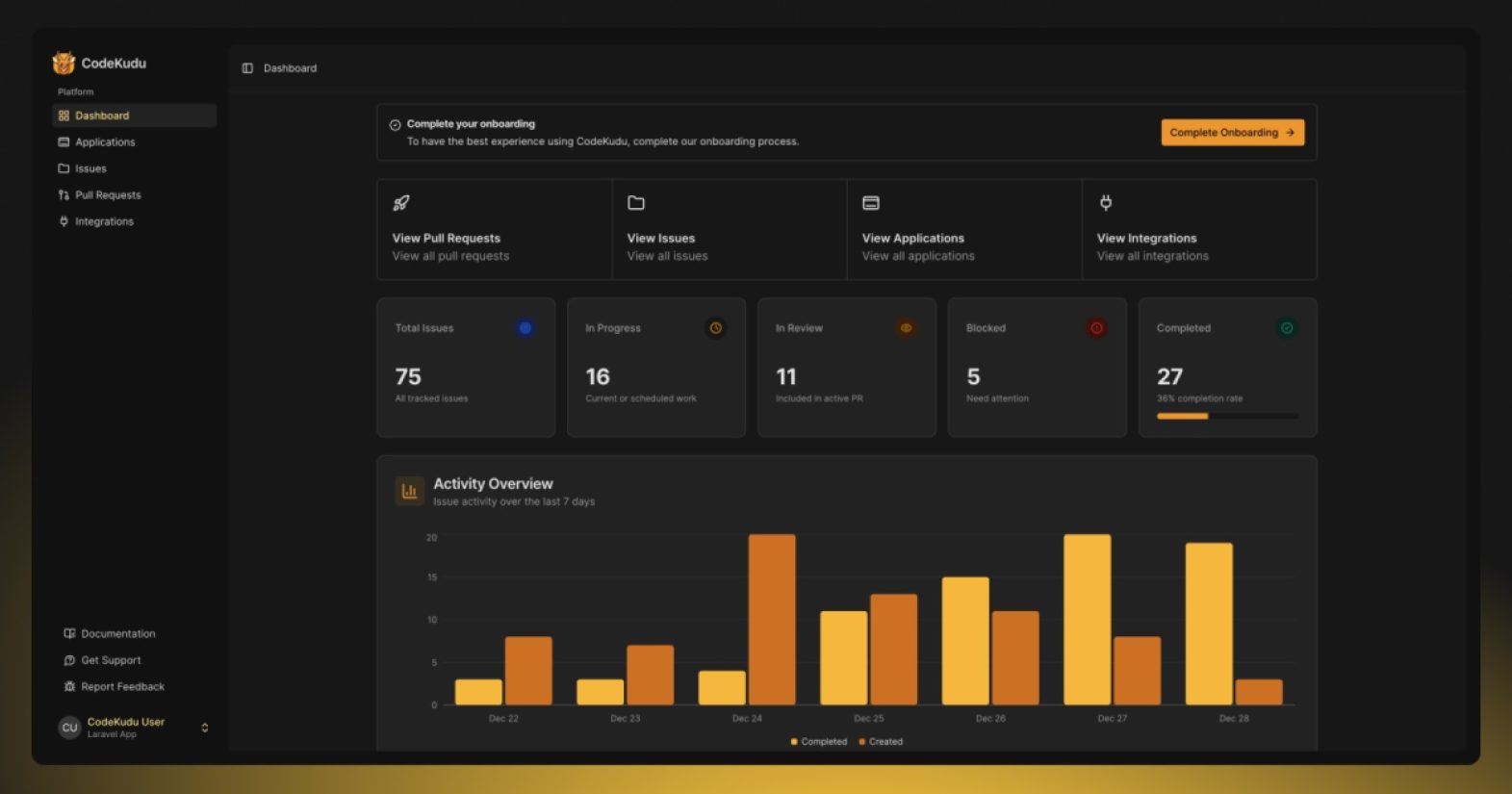 CodeKudu product screenshot