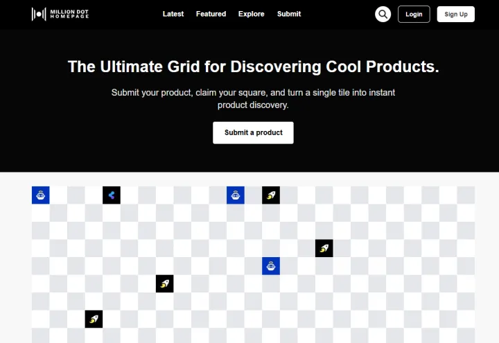 Million Dot Homepage screenshot 1
