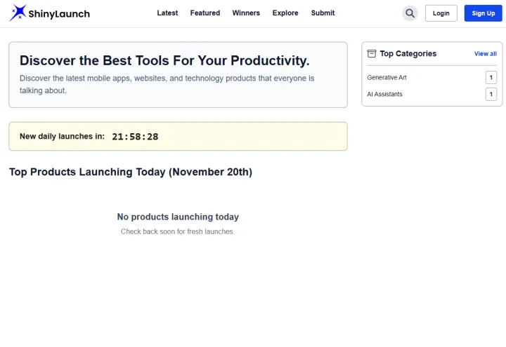 ShinyLaunch screenshot 1