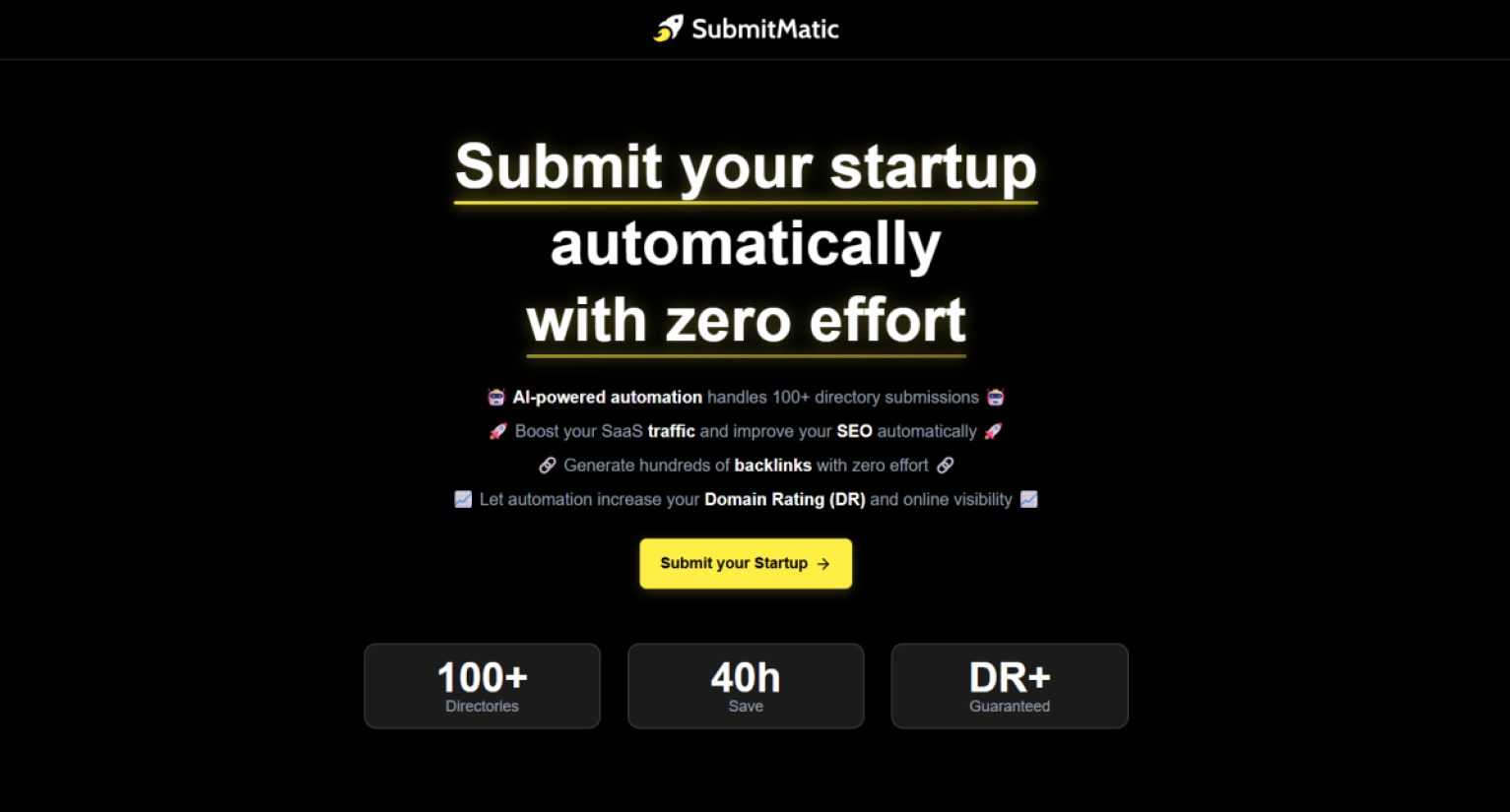 SubmitMatic product screenshot