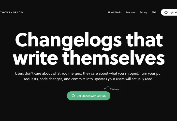 AutoChangelog screenshot 1