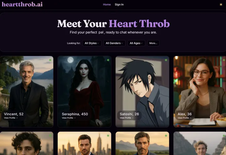 Heartthrob AI screenshot 1