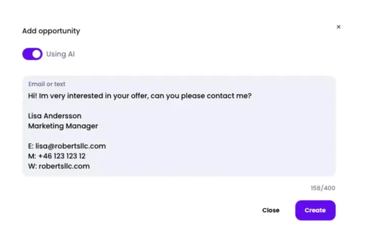 Customer Connect CRM screenshot 1