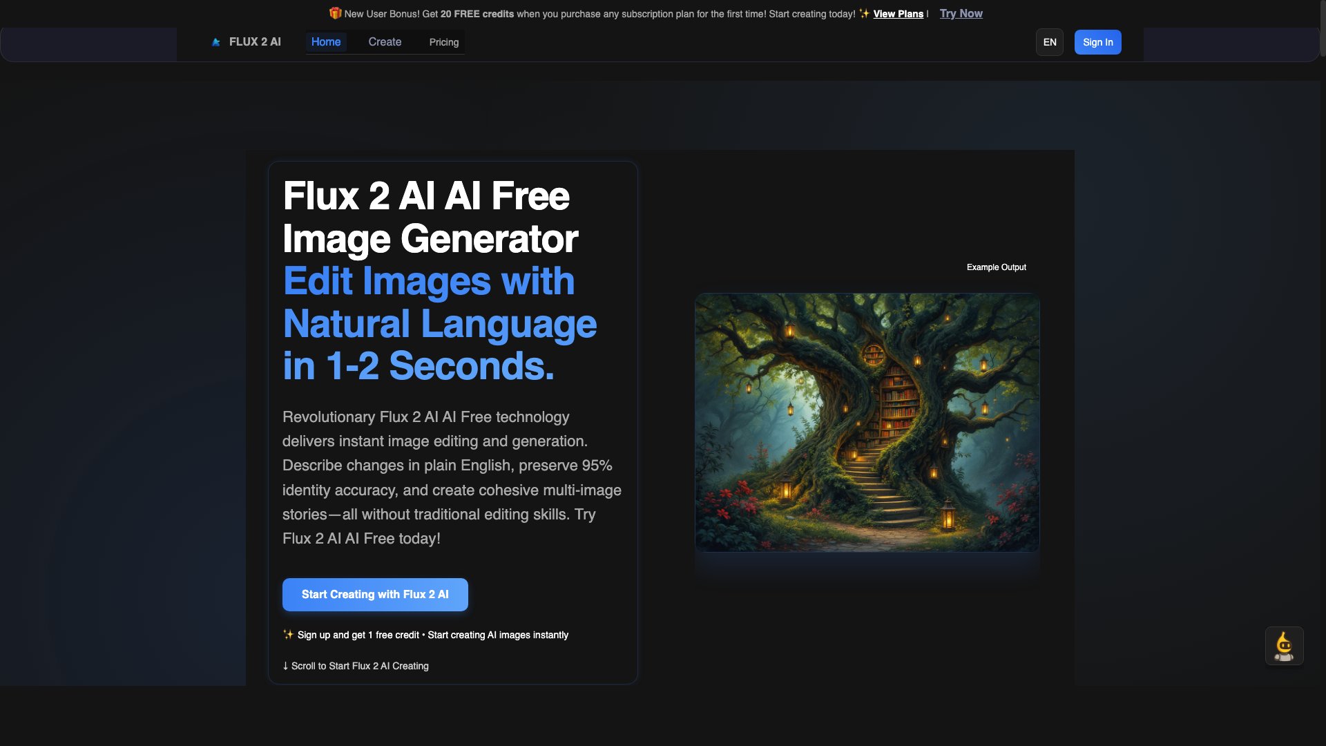 Flux-2-ai - Productivity screenshot 1 showing the AI Image Generator