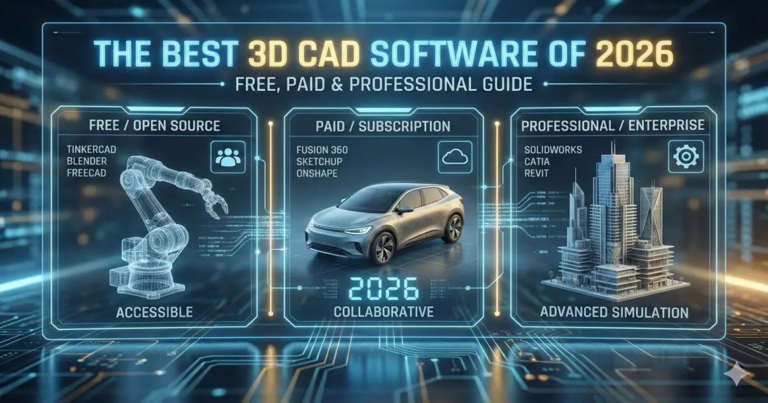 CAD Software Hub product screenshot