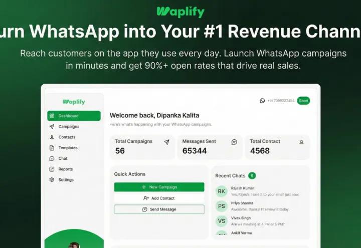 Waplify screenshot 1