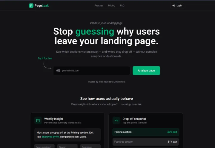 PageLeak screenshot 1