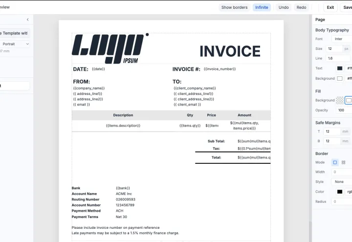 TemplateFox screenshot 1