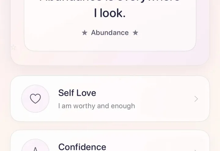 Daily Affirmations - Miracle screenshot 1