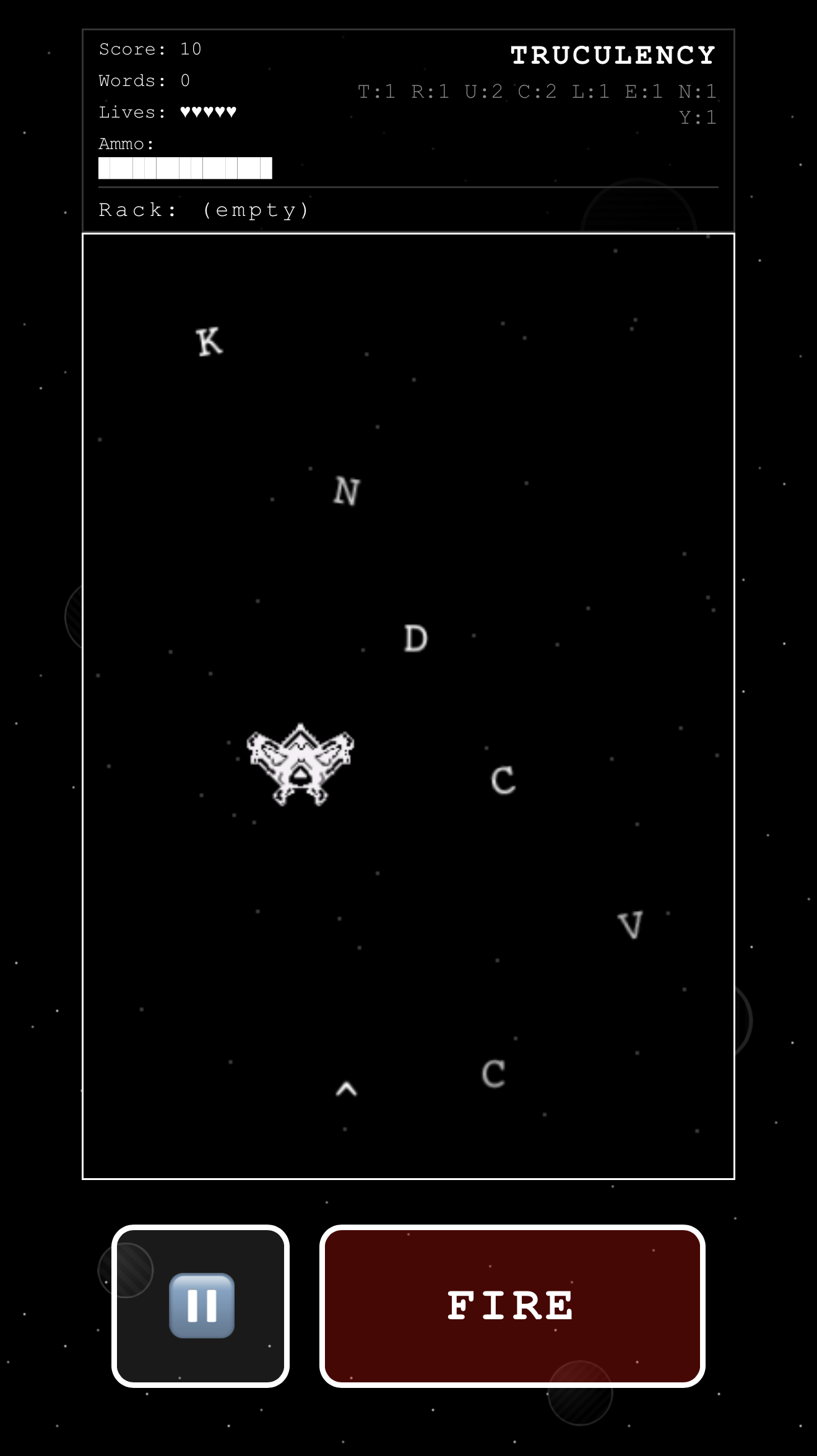 LexInvaders screenshot