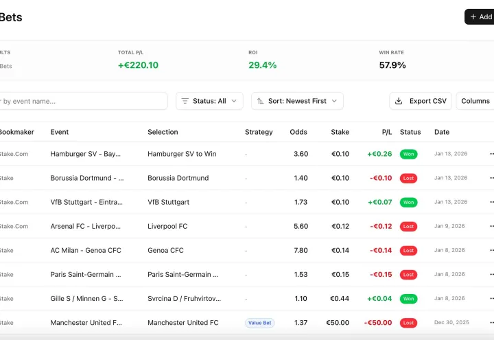 Mybets screenshot 2