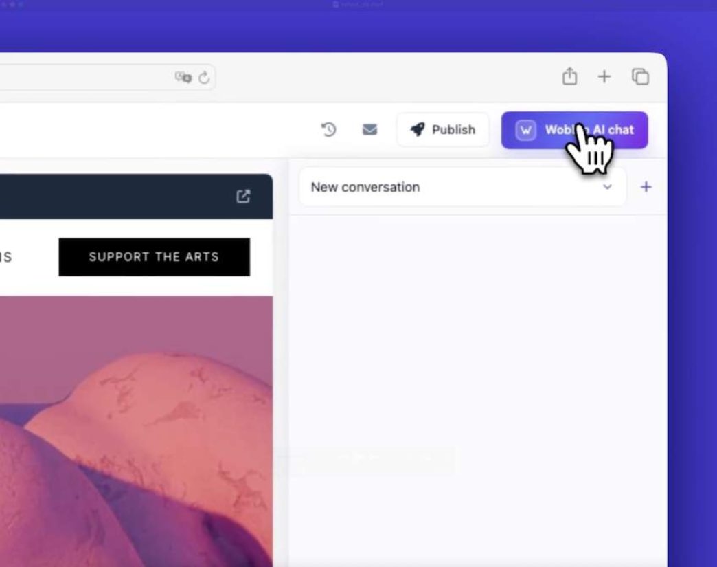 Wobbio product screenshot