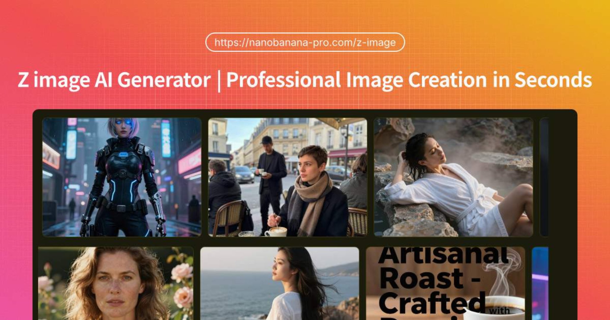 Nano Banana Pro - AI & Machine Learning screenshot 2 showing the Create beautiful images with Nano Banana Pro