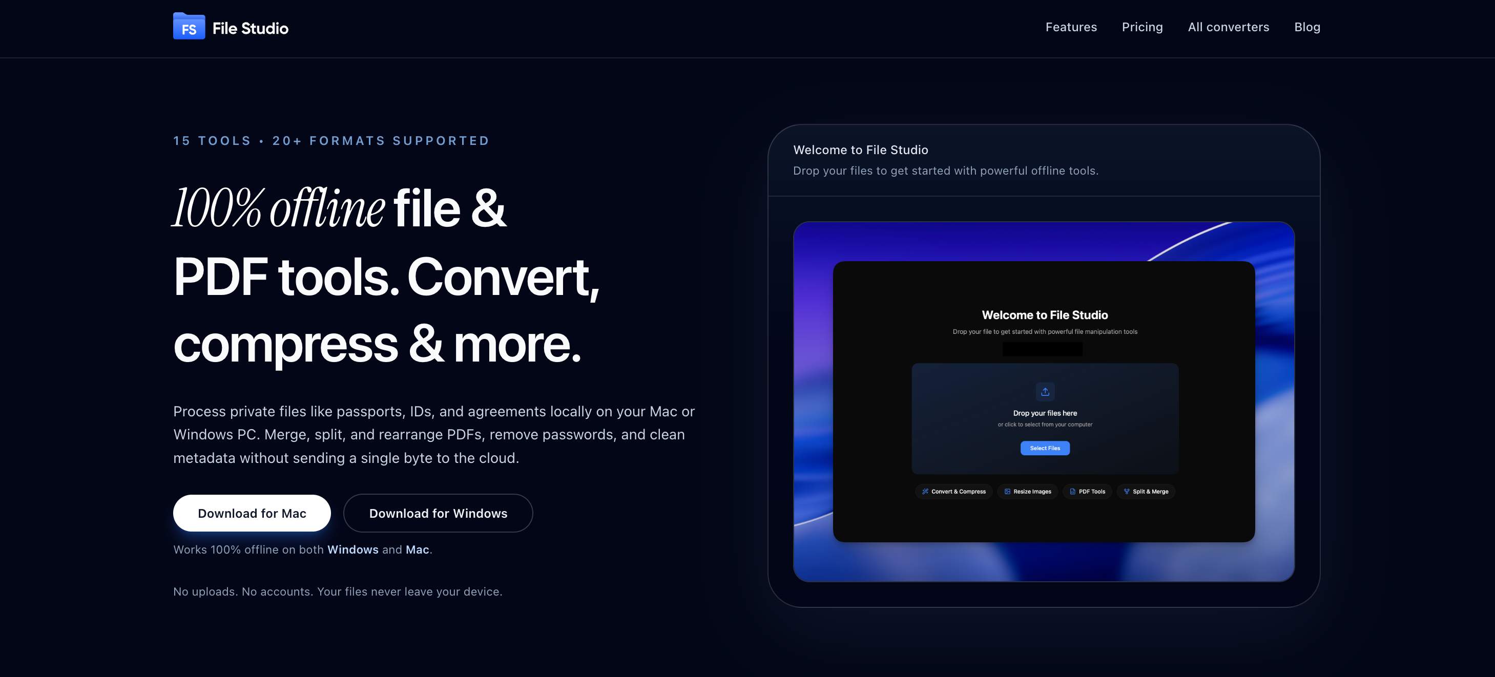 File Studio screenshot