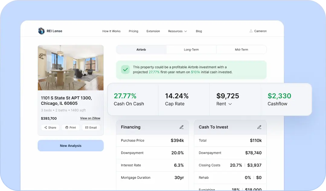 REI Lense screenshot