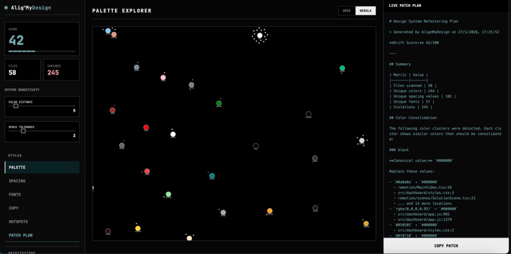 AlignMyDesign product screenshot