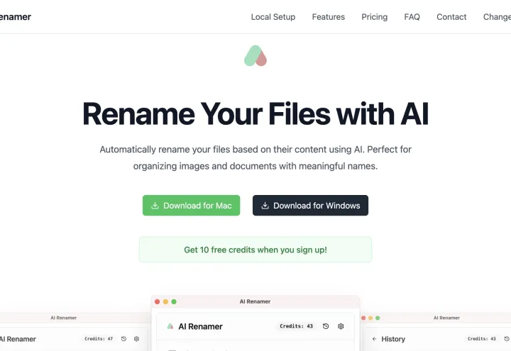 AI Renamer screenshot 1